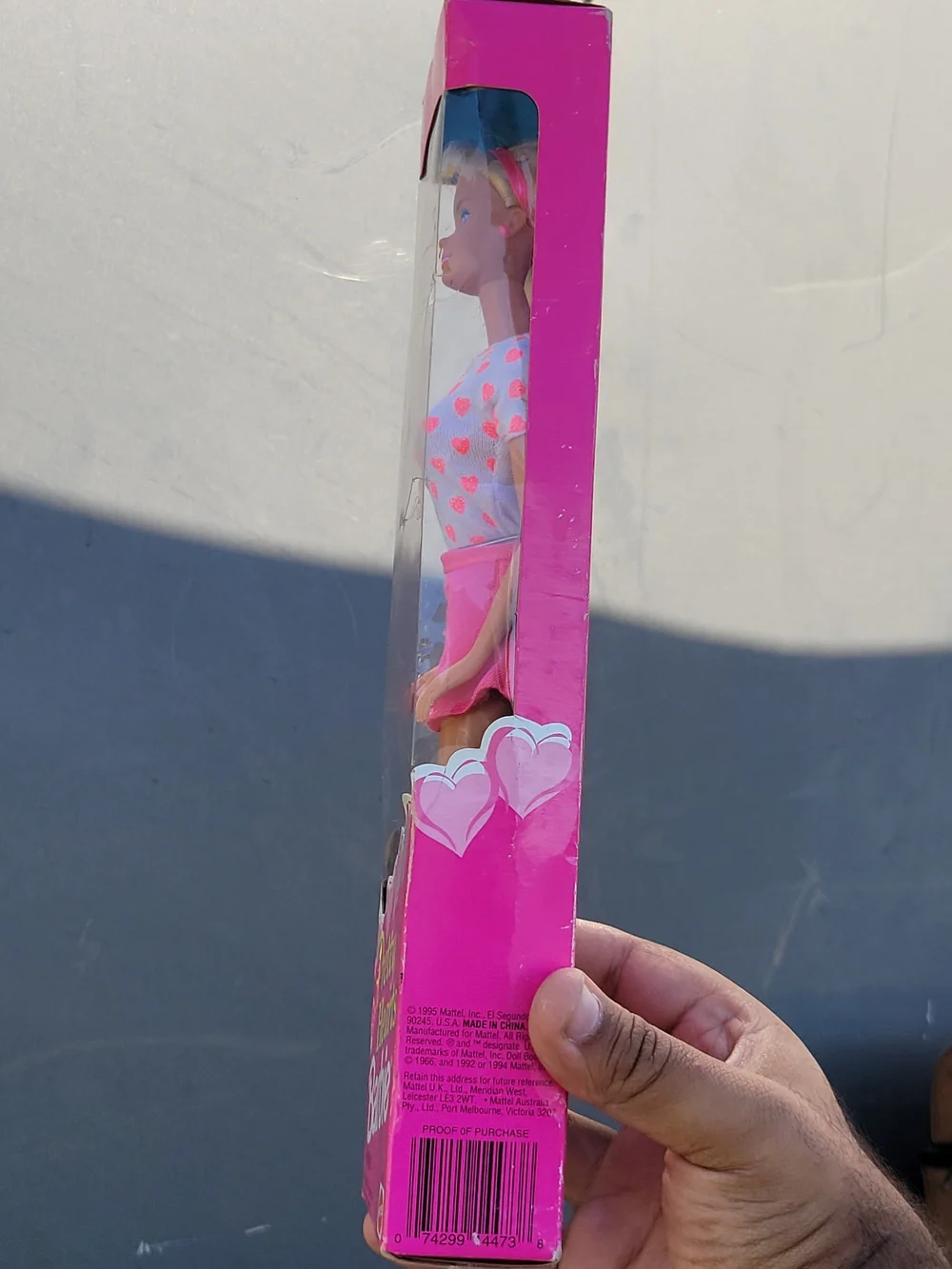 Vintage Pretty Hearts Barbie Doll In Box. 80's Valentine Theme #Mattel #Barbie